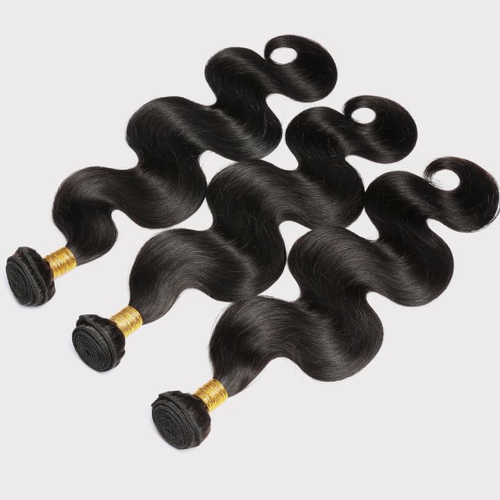 Brazilian Virgin Hair Body Wave Bundles 22 24 26 Inch