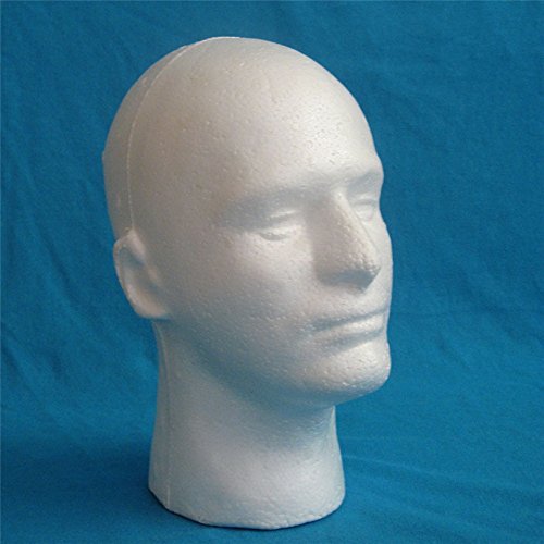Male Wig Display Mannequin Head Stand Foam Model