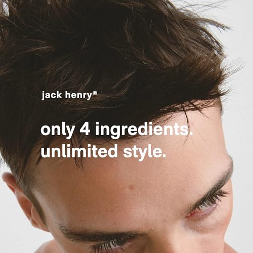 Jack Henry Hair Clay for Men - Wax-Based Matte Hold