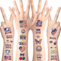 4th of July Temporary Tattoos 80 PCS - Waterproof Independence Day
