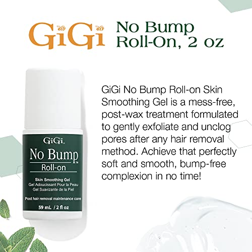 GIGI No Bump Roll-On - Ingrown Hair & Razor Bumps Remover for Sensitive Skin