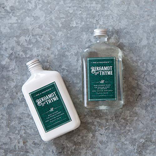 Pre de Provence Bergamot & Thyme Men's Fragrance Collection, Hair & Body Wash, 250 ML
