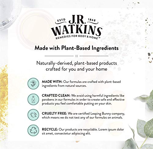 J.R. Watkins Lemon Cream Daily Moisturizing Lotion - 18 Fl Oz