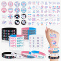 Transgender Pride Accessories Set - 80 Pc Bundle