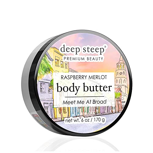 Deep Steep Body Butter, 6oz (Raspberry Merlot)