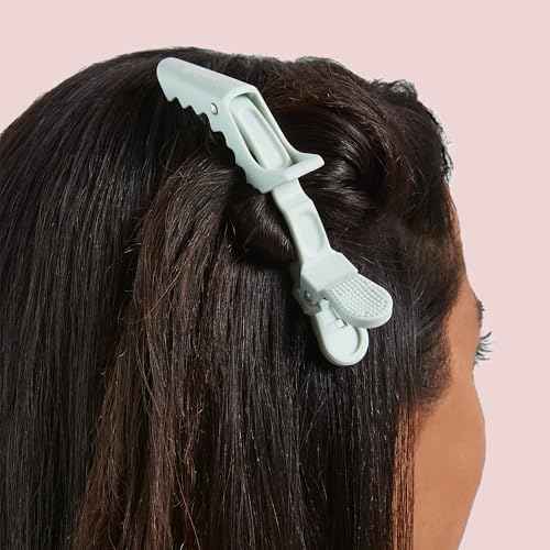 Mane All Grip No Slip Hair Sectioning Clips - Alligator Hair Clips for Styling, Blow-Drying, Curling & Flat-Ironing - Stocking Stuffers for Teen Girls & Adults (4 Count)