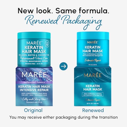 MAREE Deep Conditioning Hair Mask for Damaged Hair – 2 Pack