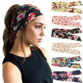 DRESHOW 6-Pack Adjustable Knotted Headbands for Women