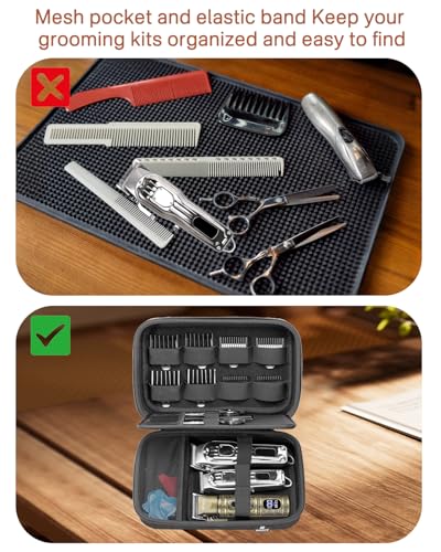 Hard Storage Case for Hair Clippers & Barber Accessories