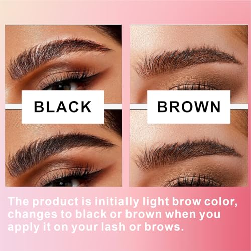 Eyelash & Eyebrow Color Kit - Lasting Black & Brown Treatment