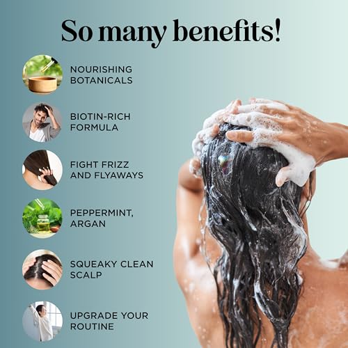 Volumizing Biotin Shampoo & Conditioner Set for Thinning Hair