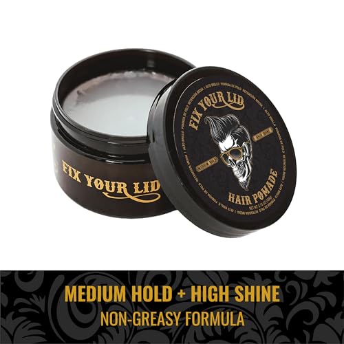 Fix Your Lid Water-Based Pomade for Men | Medium Hold