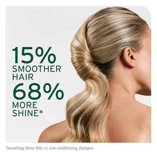 Biolage Smooth Shine Milk - Smoothing Leave-In Spray, Adds Shine, Reduces Frizz, Lightweight Hold, Styling Primer, Vegan & Paraben-Free, (Pack of 2)