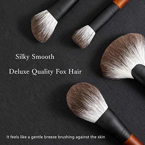 Contour Brush for Makeup Face Powder Brushes?Contour & Define?Perfect for Contour Powder£¬Blush, Bronzer, Highlighter?Even and Natural Application, Made with Natural Animal Hair Fox Bristles,