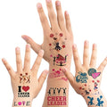 Oringaga 384 Cheerleading Temporary Tattoos for Kids - Sport Cheerleading Game Girl Cheer Dance Birthday Baby Shower Party Supplies Goodie Bag Stuffers Favors Prize Motivational Stickers(24 Sheets)