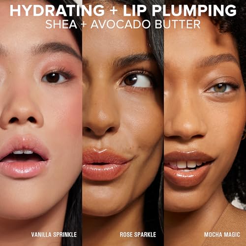 Nudestix Hydrating Peptide Lip Butter Trio – Glossy Lip Balm Kit