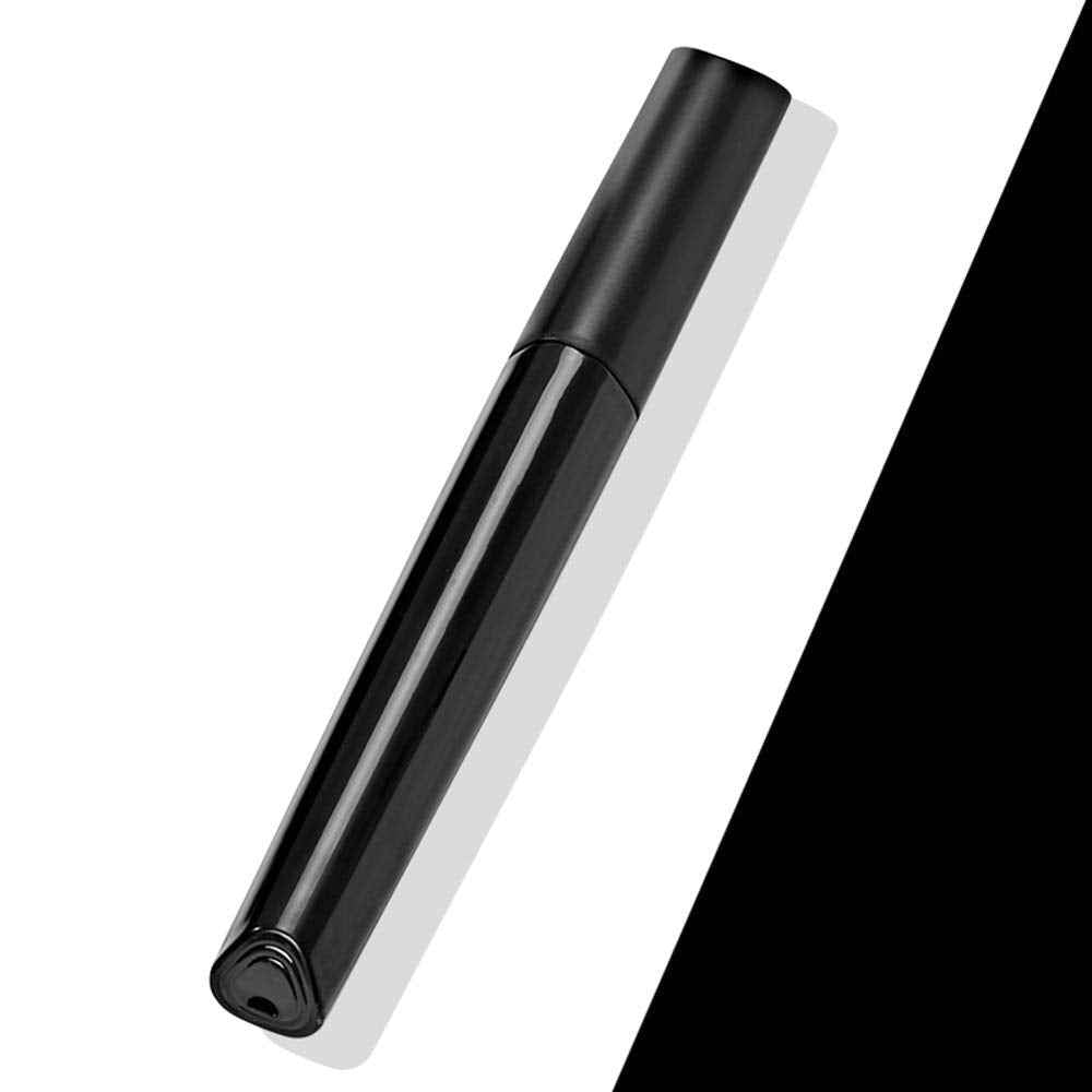 Portable Travel Toothbrush Case, Plastic Container Toothbrush Holder Brushes Box Breathable Design with Air Hole More Toothbrush Tube Container for Home Daily Business Use (2 Black)