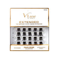 i?ENVY DIY Eyelash Extension 3D Extended - Featherlight Synthetic Reusable Artificial Eyelashes Multipack Lash Clusters