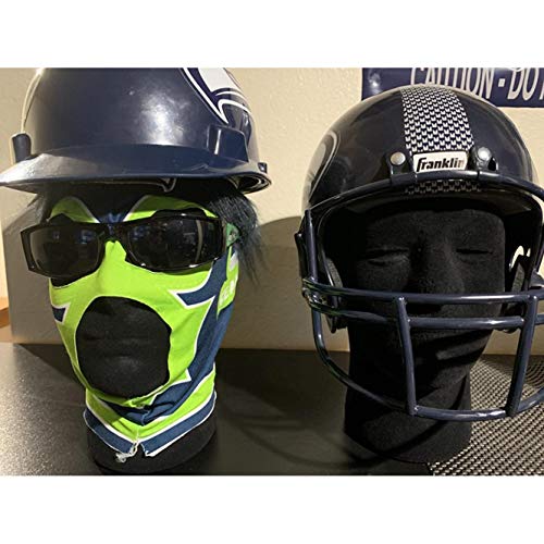 Hedume 2-Pack Foam Mannequin Head Display Stand for Wigs & Hats