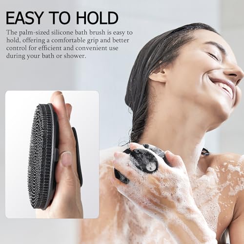 INNERNEED Food-Grade Silicone Body Scrubber Brush
