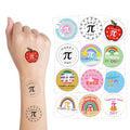 Pi Symbol Temporary Tattoos - Math Party Favors