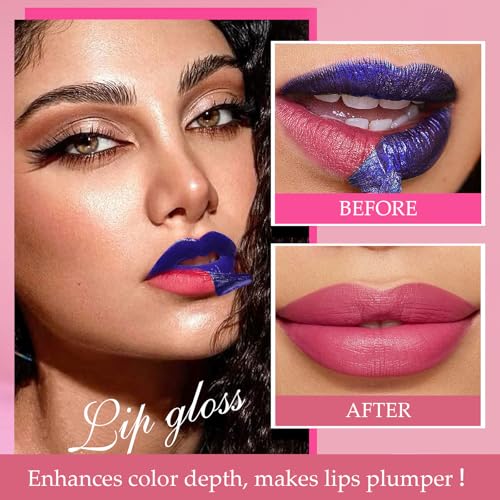 Peel Off Lip Stain-Matte Lip Tint, Long Lasting & Waterproof Tattoo Lip Color, Transfer-Proof, Smudge-Proof, Highly Pigmented Peelable Lip Color for Women