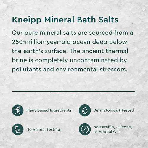 Kneipp Under The Weather Eucalyptus Mineral Bath Salt Mini - 2.12 oz, Pack of 6 - Promotes Respiratory Wellness & Relaxation - 17.6 oz - Up to 6 Baths