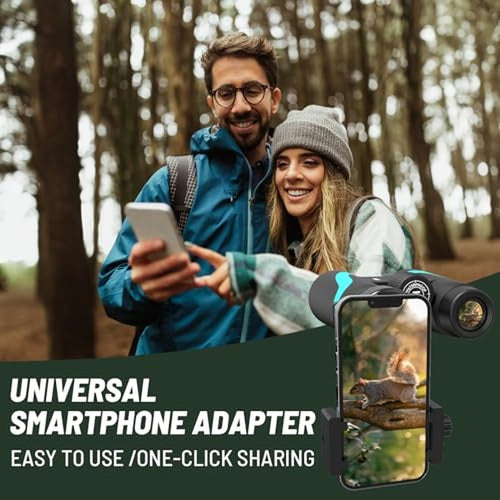 15x55 UHD Binoculars with BAK4 Prism & Phone Adapter
