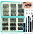 Lash Clusters Kit 600 Pcs D Curl Wispy 9-16mm Extensions