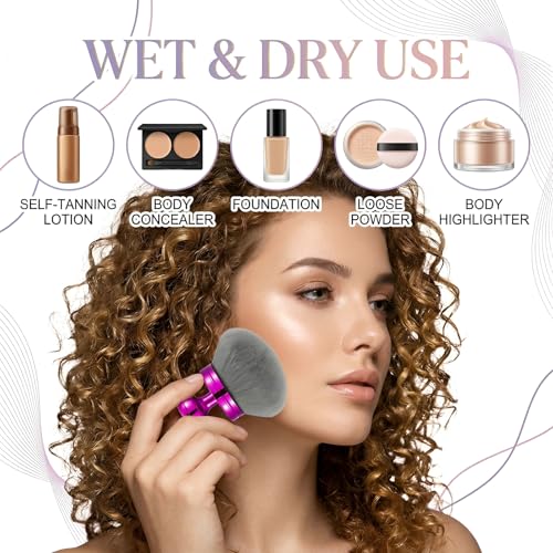 Large Body Makeup Brush for Self Tanner & Bronzer