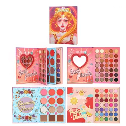 82 Color Eyeshadow Palette with Blush & Highlight