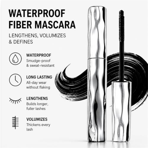 Waterproof Fiber Mascara Volume & Length