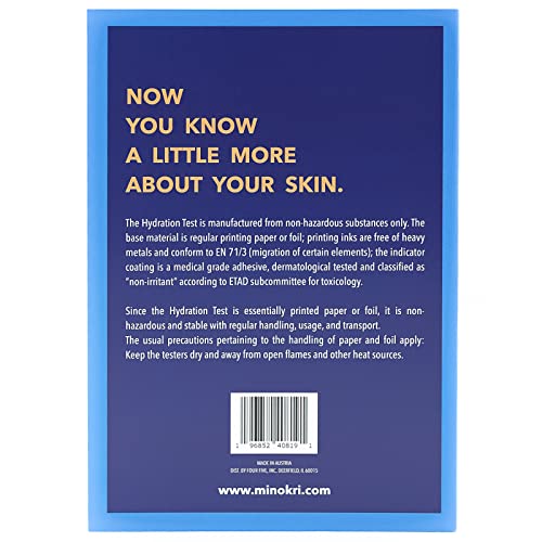 Skin Hydration Test Strips for Face & Body