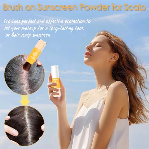 Mineral Powder Sunscreen SPF 35 - Matte Setting Powder for Face