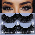 5 Pairs 3D Mink Lashes 25mm Natural Fluffy False Eyelashes