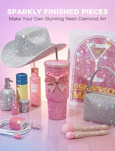 40 Color Rhinestone Bedazzling Kit with B7000 Glue & Tools