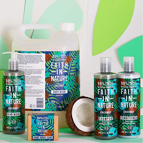 FAITH IN NATURE Coconut Soap Bar, 100 GR
