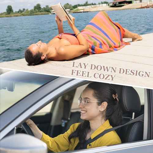 8 Pcs Flat Hair Clips for Women Girls, Flat Claw Clips for Thick Thin Hair, Hair Accessories Barrettes