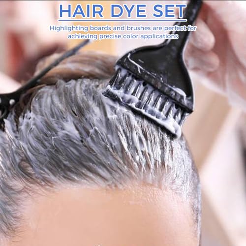 Hair Highlighting Kit: 2 Brushes & 4 Balayage Boards