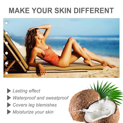 Waterproof Leg Makeup - Scar & Tattoo Cover Up for All Skin Tones