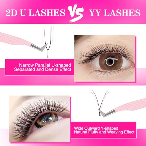 TDANCE UU 2D Lash Extensions - Volume Lash Fans 8-15mm