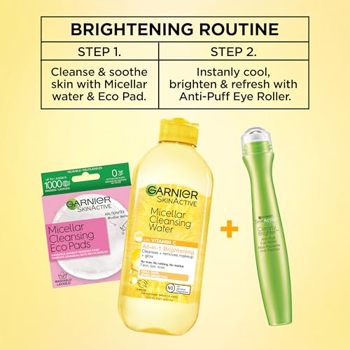 Garnier Clearly Brighter Anti-Puff Eye Roller with Caffeine & Vitamin C