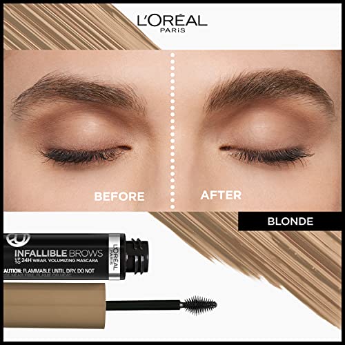 L'Oreal Paris Infallible Volumizing Brow Mascara 24H, Blonde