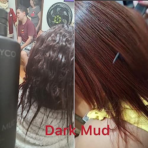 Brazilian Keratin Treatment Complex Blowout - Kit DarkMud Royco Professional 100ml/33.8oz - Protein Smoothing System Hair Formol Free - Tratamiento de Keratina Queratina Brasileña para Alisar