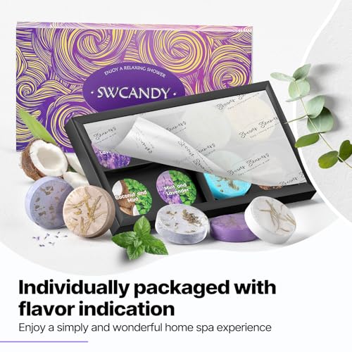 Shower Steamers Aromatherapy 8 Pack Essential Oils Spa