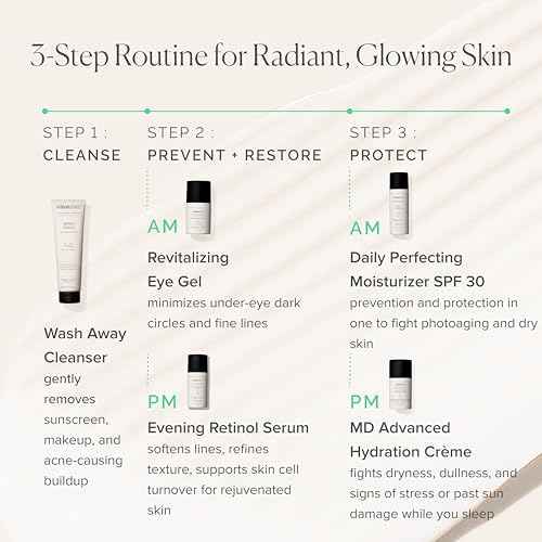 MDSolarSciences Evening Retinol Serum | Lightweight & Moisturizing Anti-Aging Treatment | Reduces Appearance of Discoloration, Fine Lines & Pores | Encapsulated Retinol for Sensitive Skin (1 Fl Oz)