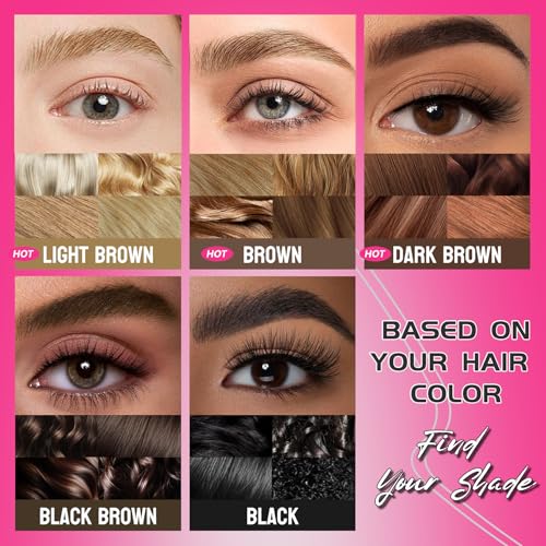 Waterproof Eyebrow Pen with Microblading Tip - Natural Brown