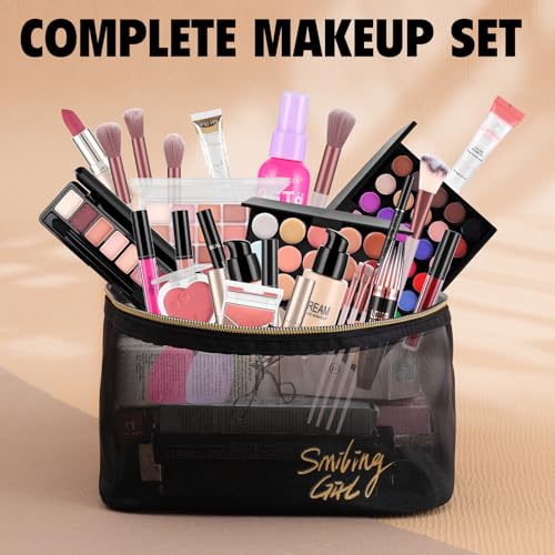 VESPRO All-in-One Makeup Kit for Women – 40 Color Palette & Brushes