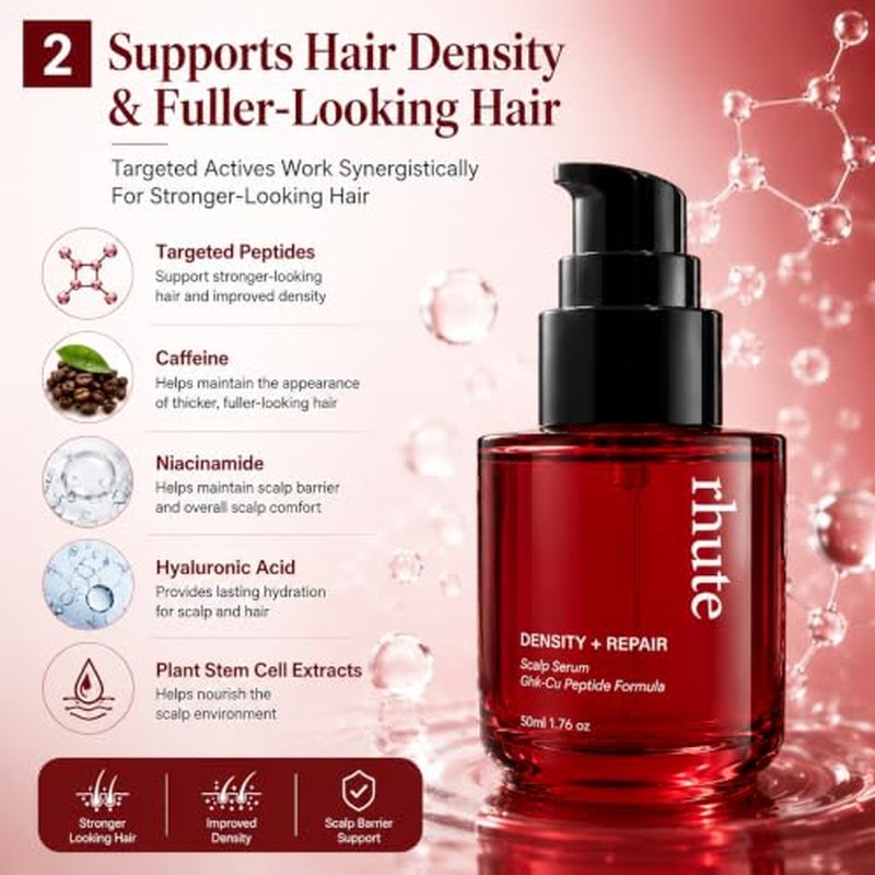 Rhute Hair Serum - Density & Repair Scalp Treatment with Caffeine