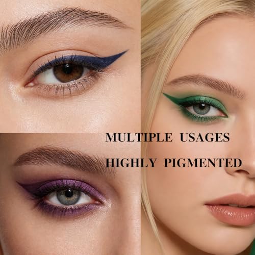 8-Piece Retractable Eyeliner & Eyeshadow Pencil Set